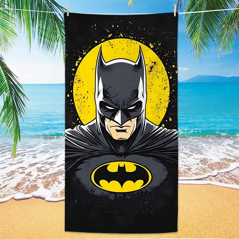 Golf Towel - The Dark Defender! 3D B-Batman Design