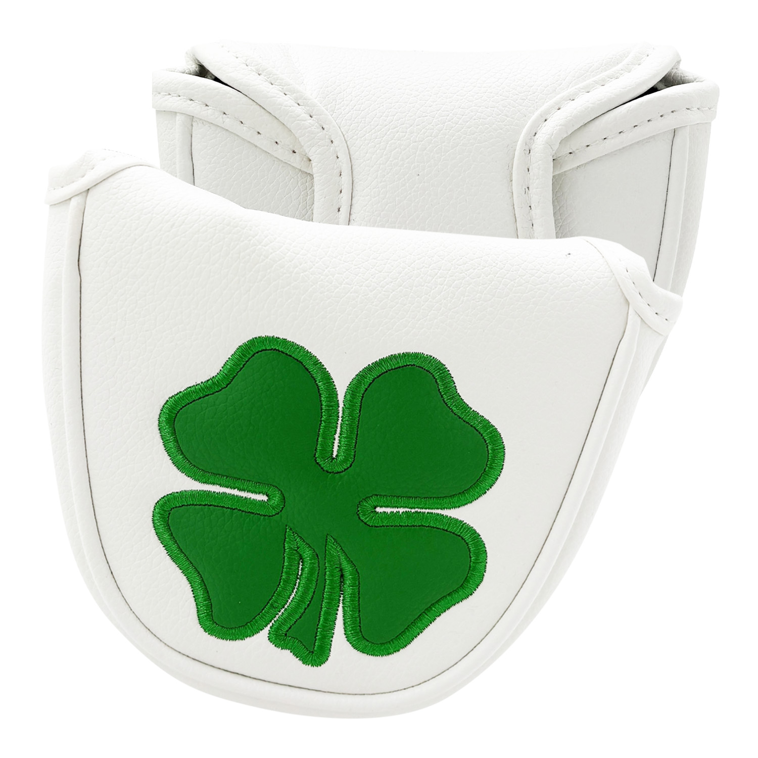 Golf Putter - 1pc Putter Head Cover, 'Clover' Pattern