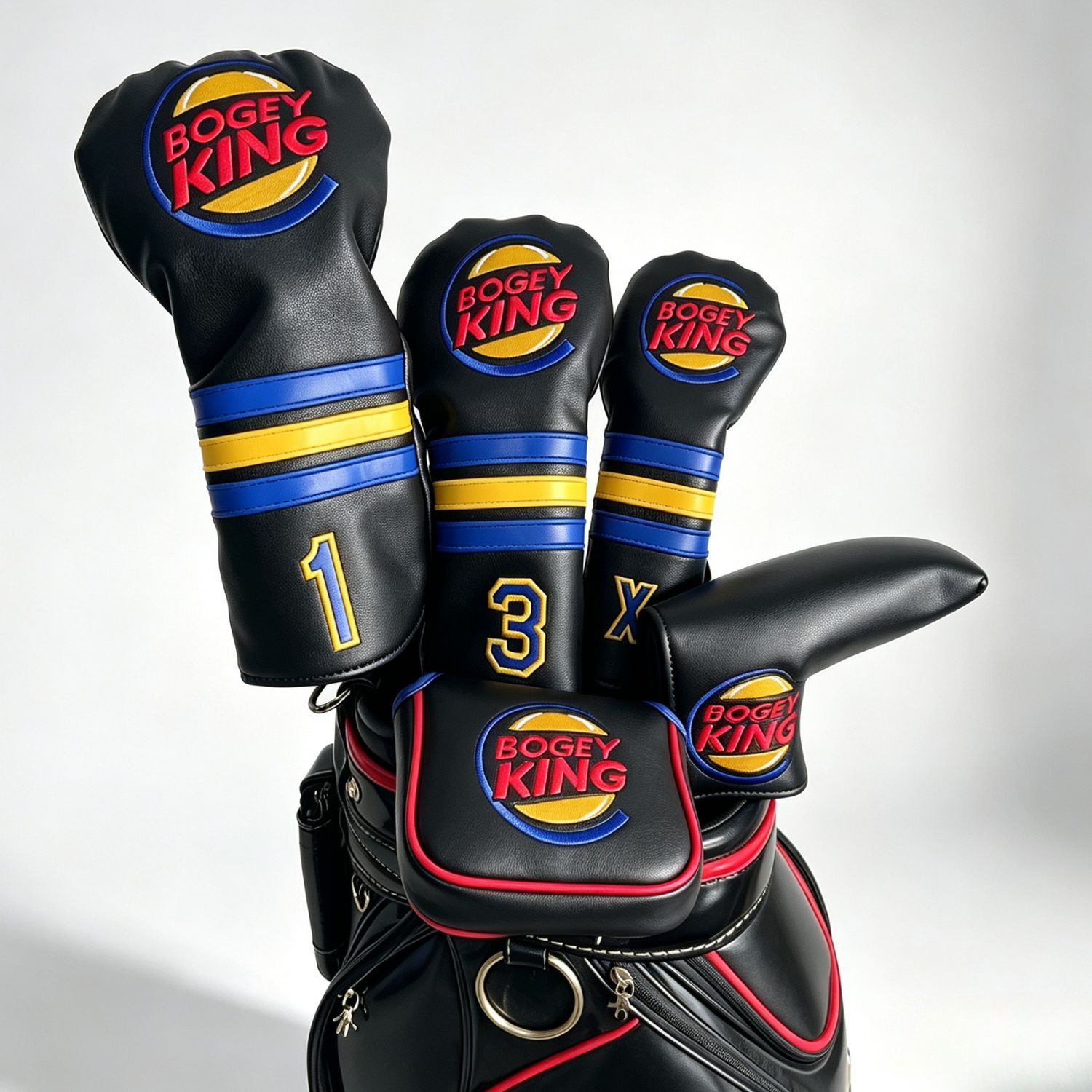 Golf Putter - Funny Bogey King Golf Headcover Covers