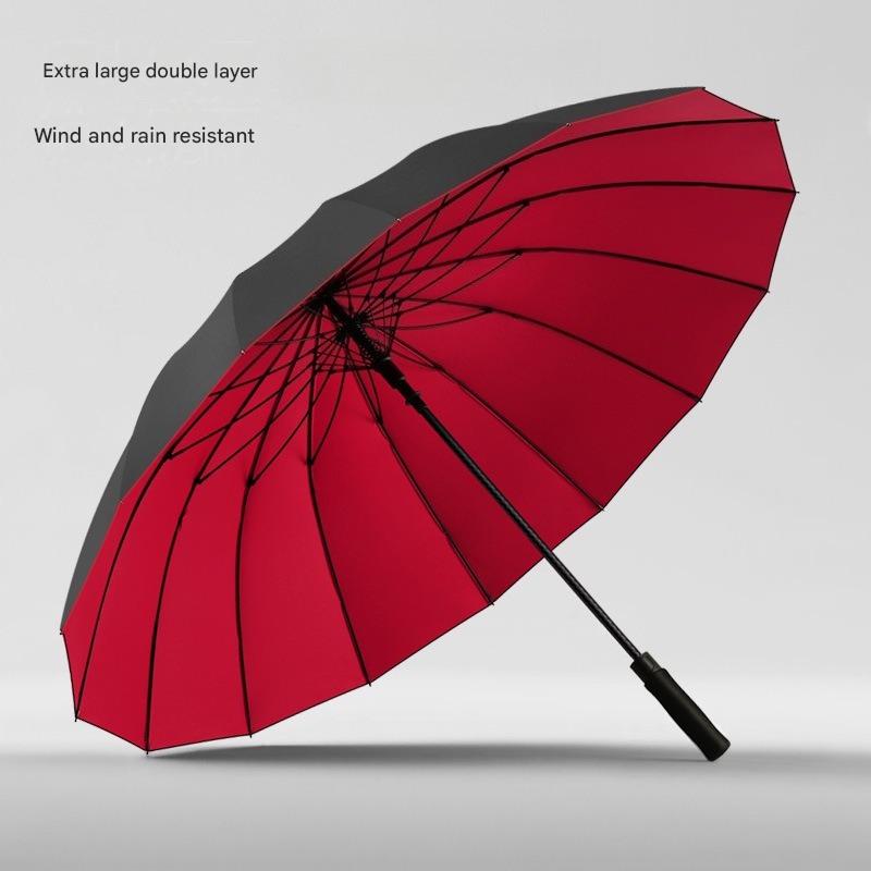30 Inch 16 Ribs Automatic Doub - Golf Umbrella Large review and price