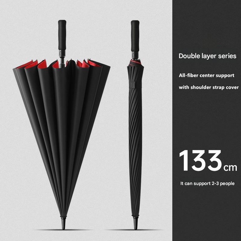 30 Inch 16 Ribs Automatic Doub - Golf Umbrella Large review and price