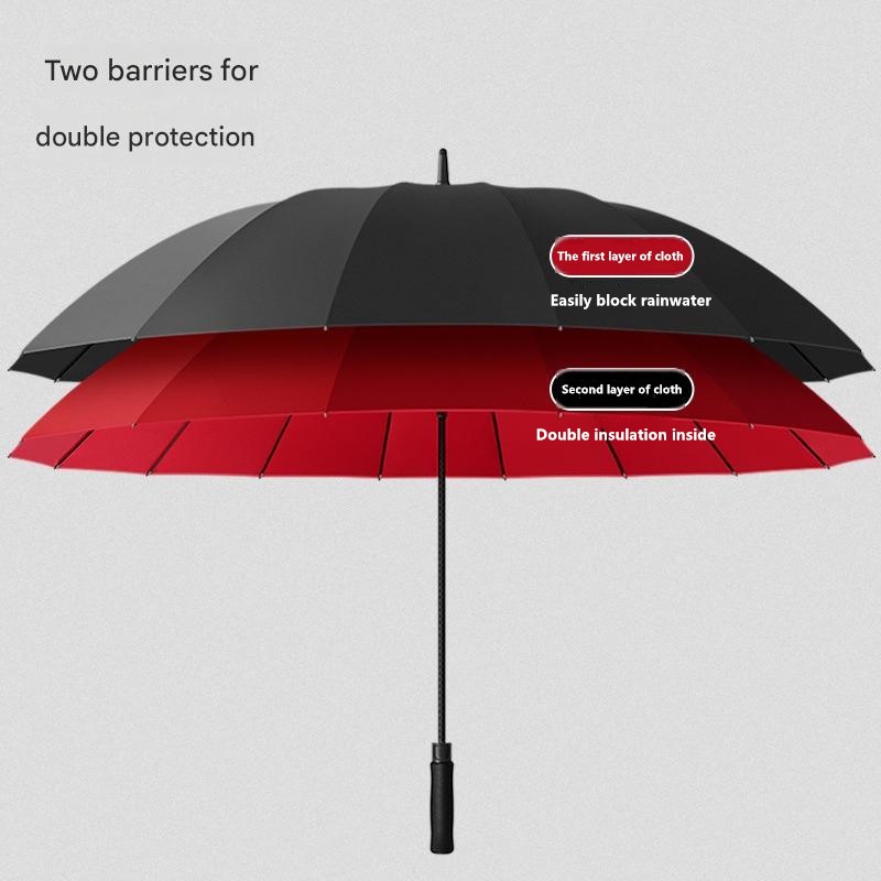 30 Inch 16 Ribs Automatic Doub - Golf Umbrella Large review and price