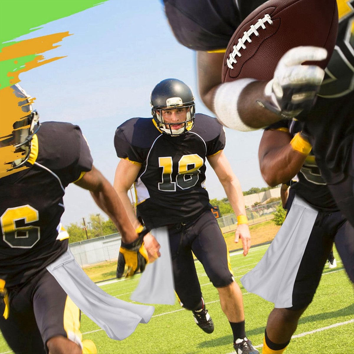 POPULAR-4Pcs Football Towel Hi - Golf Towel review and price