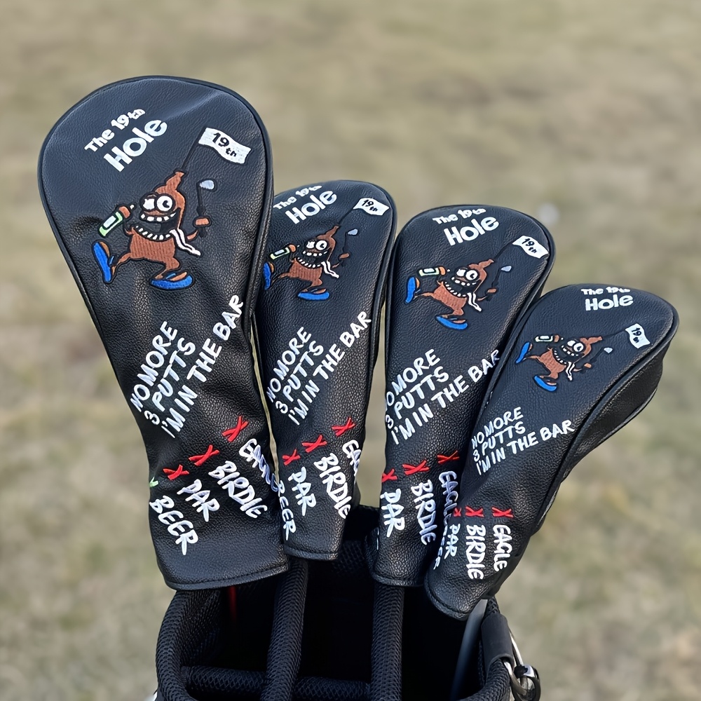 1pc/4pcs Cartoon Pirate Patter - Golf Driver review and price