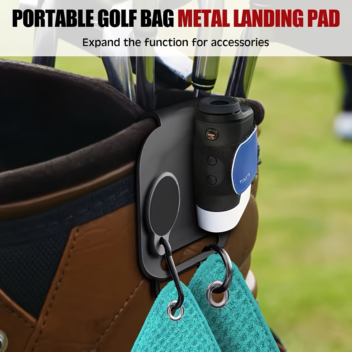 Magnetic Golf Bag Landing Pad（ - Golf Rangefinder review and price
