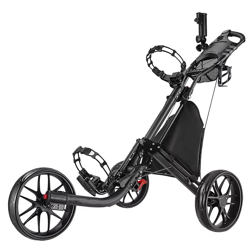 Golf Push Cart 4 Wheel Sturdy  - Golf Umbrella review and price