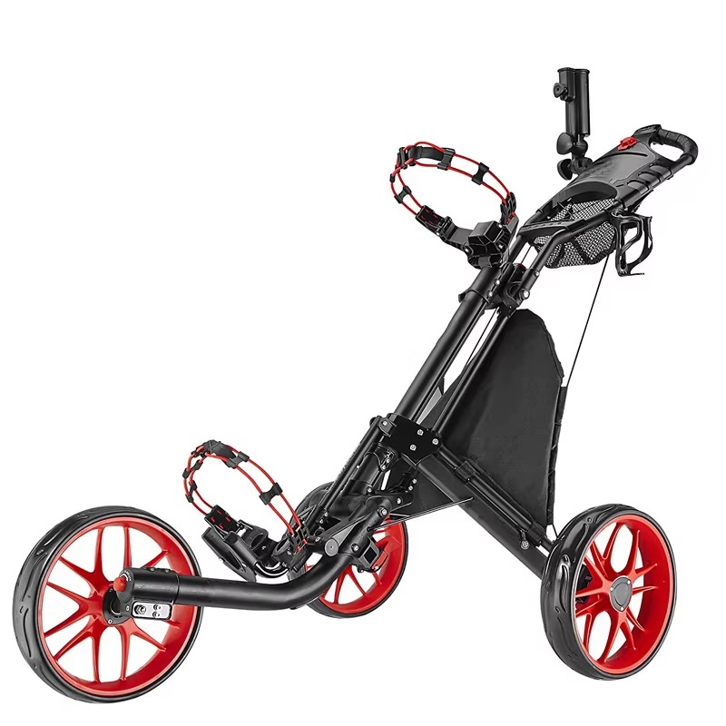 Golf Push Cart 4 Wheel Sturdy  - Golf Umbrella review and price
