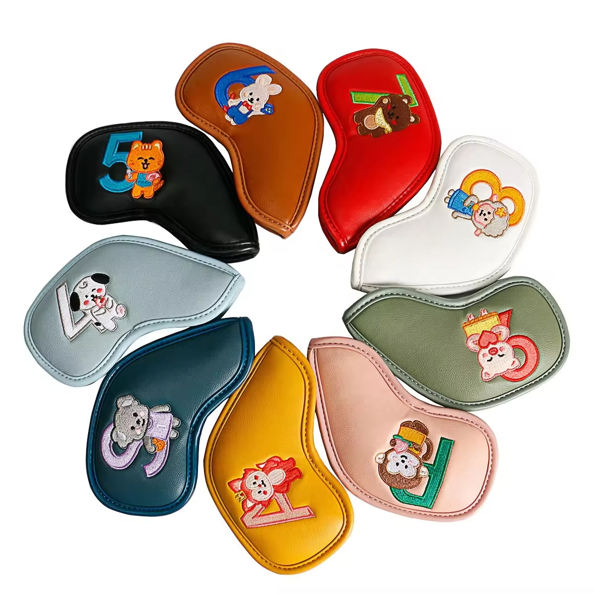 9Pcs Cute Cartoon Animal Golf  - Golf Clubs review and price