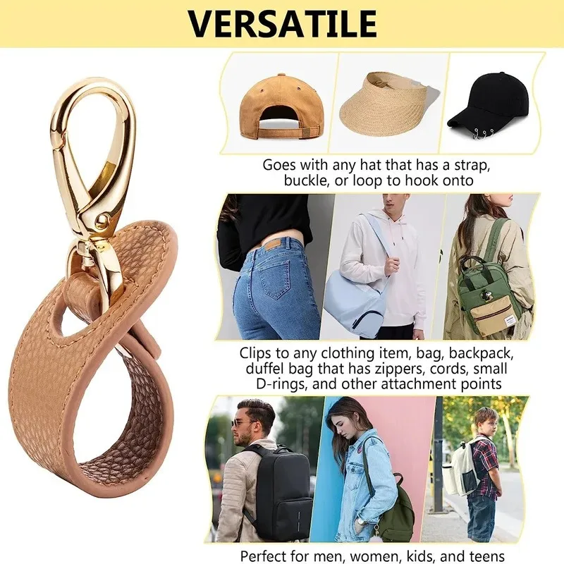Travel Hat Clip Leather Simple - Golf Gloves review and price